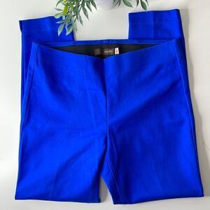 Crosby Electric Blue stretch pants.  Size 8.  Elastic band waist.